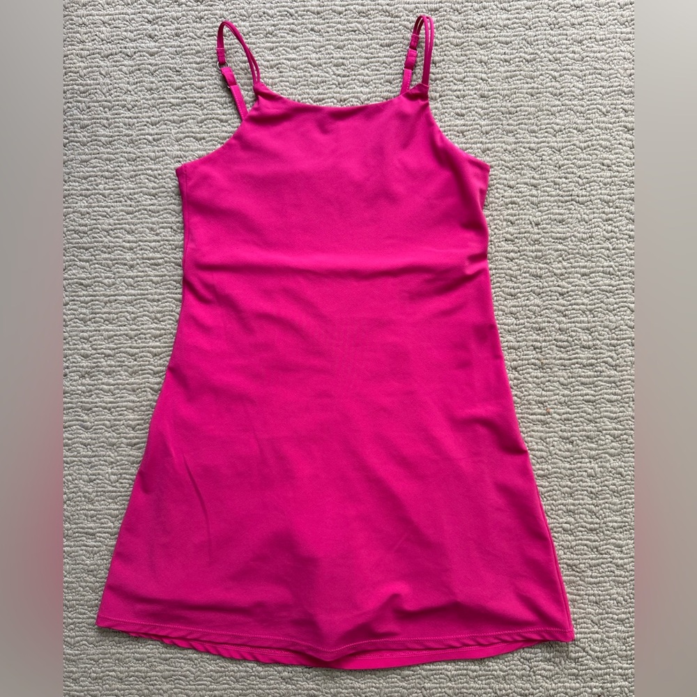 Abercrombie Kids Vibrant Pink Sleeveless Dress